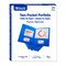BAZIC Blue Paper 2-Pocket Folder, 25 Pack, Standard Letter Folder